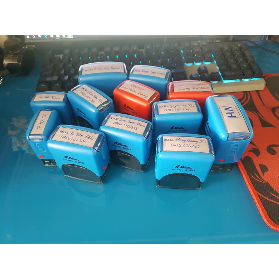 Khắc con dấu theo yêu cầu