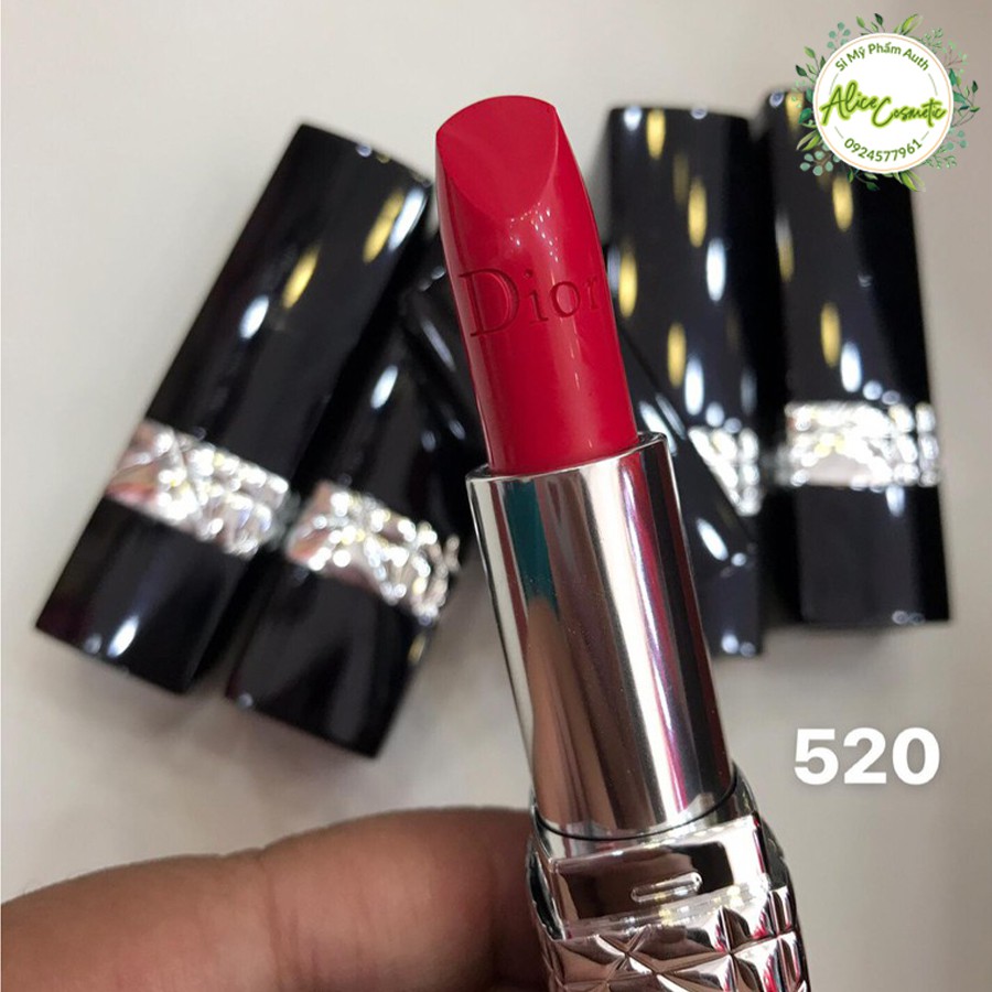 [ HÀNG AUTH GIÁ SỈ ] Son Dior Rouge 520 Feel Good Happy 2020 ( Phiên Bản Đặc Biệt) giá sỉ 89/120