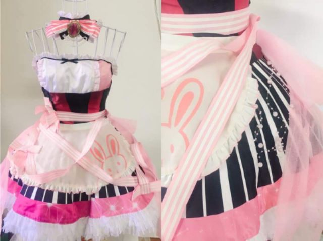 [ Có sẵn ] Set cosplay Nico love live ver valentine maid | BigBuy360 - bigbuy360.vn