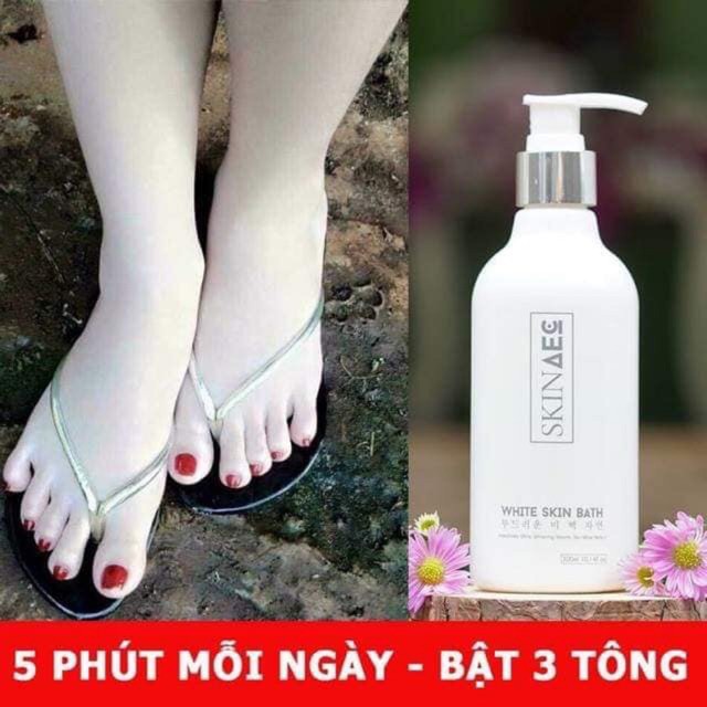 [ SALE KHỦNG] SỮA TẮM KÍCH TRẮNG THAN HOẠT TÍNH SKIN AEC  [ SẢN PHẨM TỐT ]