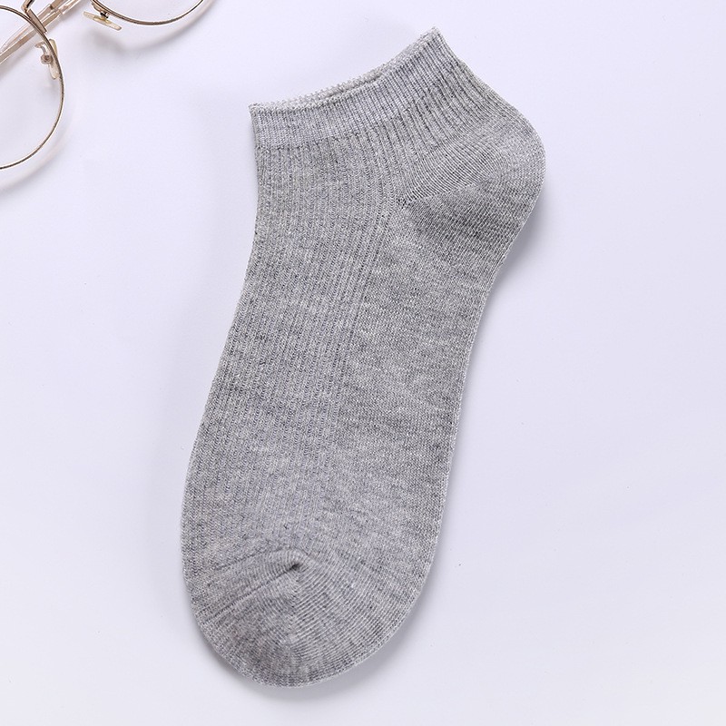 Tất nam cổ ngắn Vớ nam trơn cổ thấp Cotton