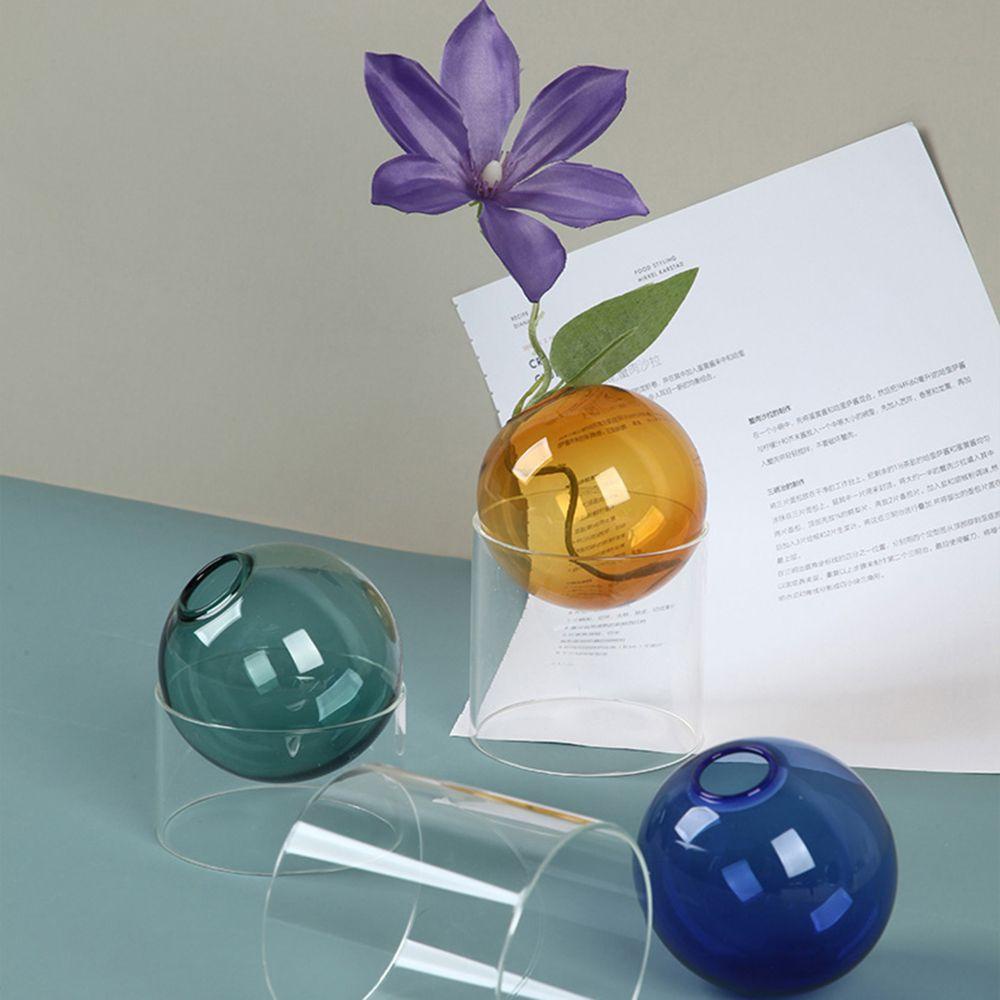 Chậu Kính Trồng Cây Thủy Canh Hình Cầu Sáng Tạo Để Bàn Trang Trí