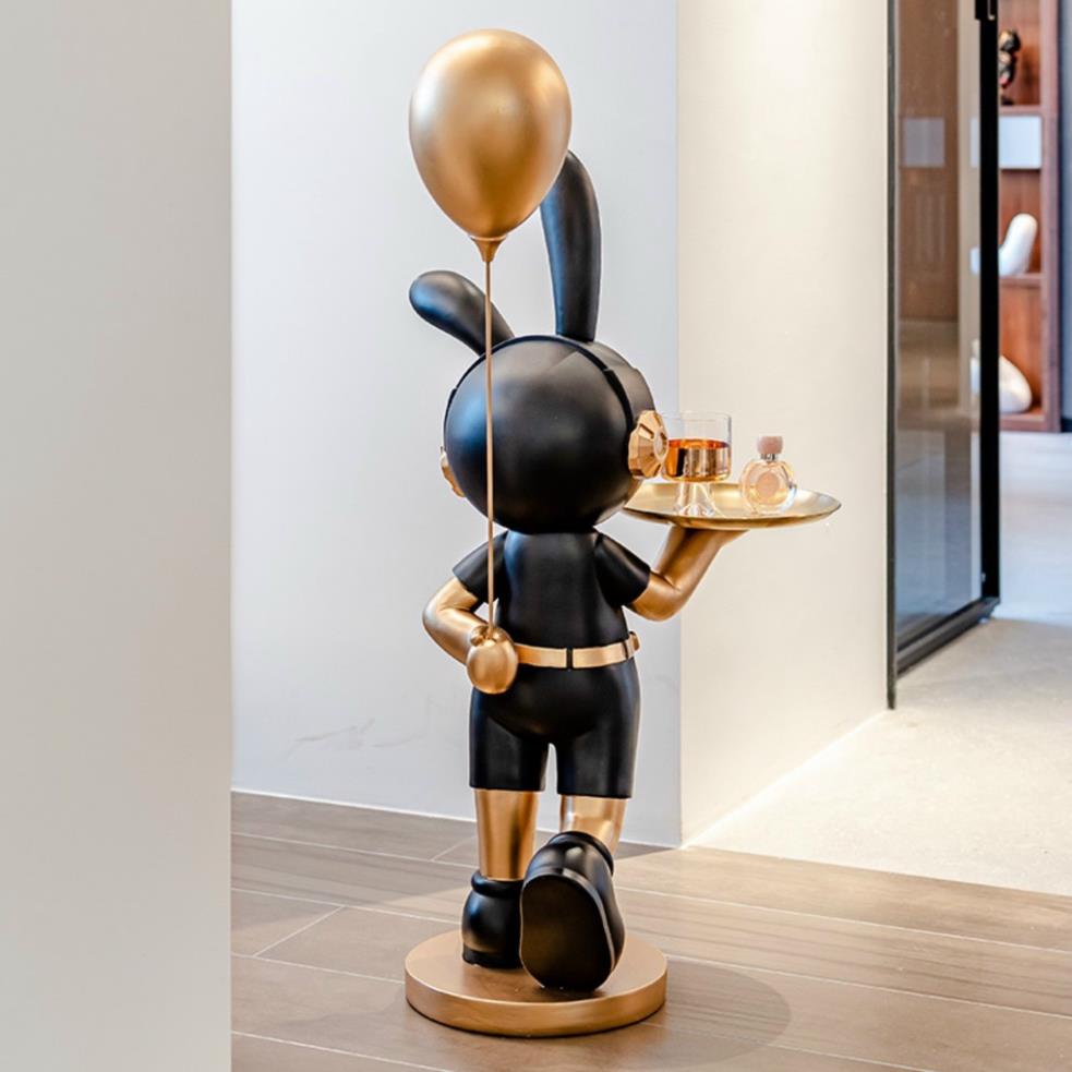 Gấu BearBrick bên đồ SIRE Lớn-104cm-kệ,khay để đồ sang chảnh-Mô hình gấu BearBrick decor-trang trí nhà cửa,đẹp,giá rẻ
