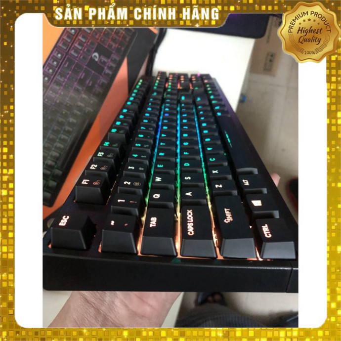 Bàn Phím Cơ Gaming DareU EK1280 - Mã cũ DK1280 - RGB Blue/Brown/Red Switch [ Mai Hoàng phân phối, BẢO HÀNH 24 THÁNG ]