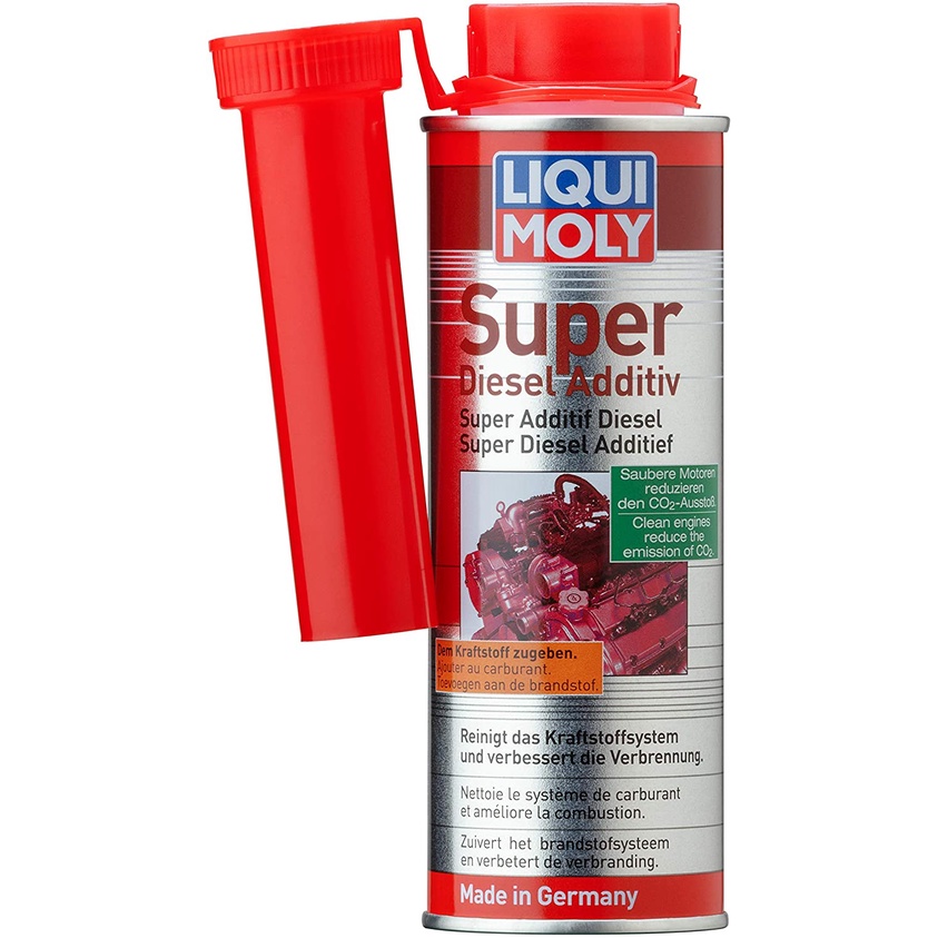 Phụ Gia súc kim phun dầu buồng đốt Liqui Moly Super Diesel Additive 1806 250mL Nhập ĐỨC