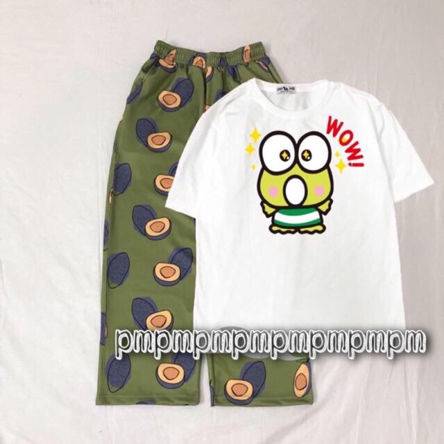 Sét áo hình quần bơ