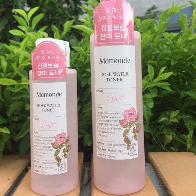 Nước Hoa Hồng Mamonde Rose Water Toner hỗ trợ cấp ẩm, mịn da, 250ml | WebRaoVat - webraovat.net.vn