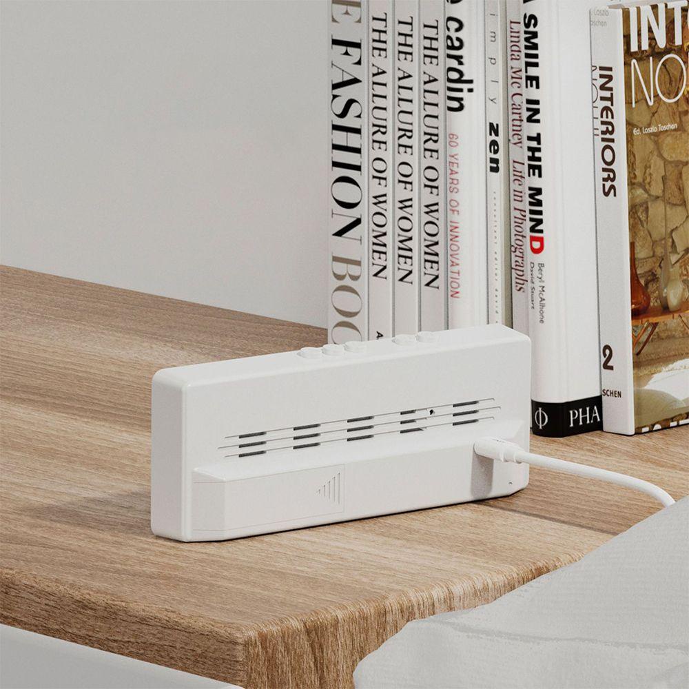 Đồng Hồ Báo Thức Điện Tử Có Đèn LED Hiển Thị Nhiệt Độ Và Lịch
