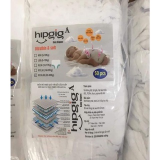  100 miếng tả dán Hipgig thấm hút tốt size S  M L XL 