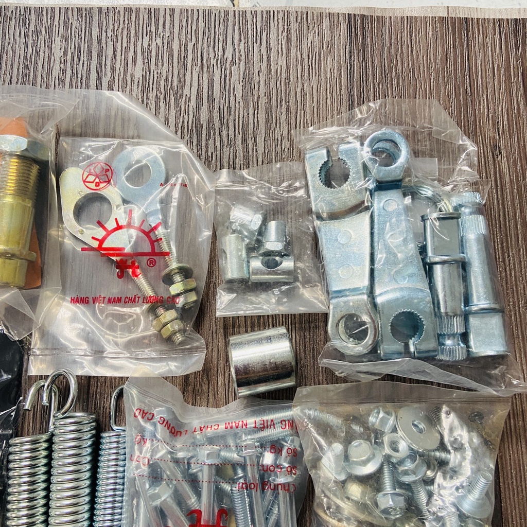 Trọn bộ ốc, cốt, lò xo, pát gắn dàn khung xe DREaM, các loại chi tiết ốc từ A đến Z sử dụng cho xe drEam,như ZIN theo xe