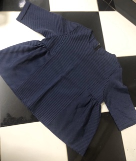 ÁO PEPLUM SỌC