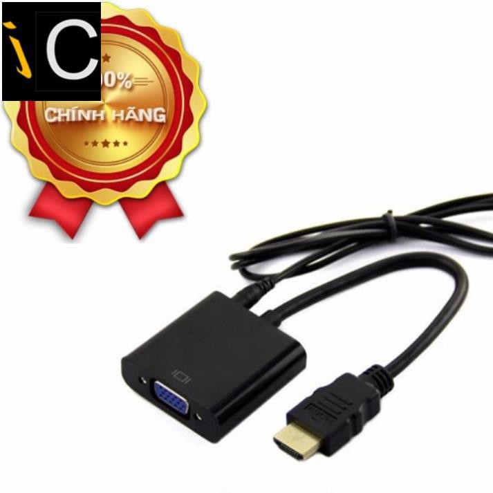 Cáp chuyển HDMI sang VGA có audio