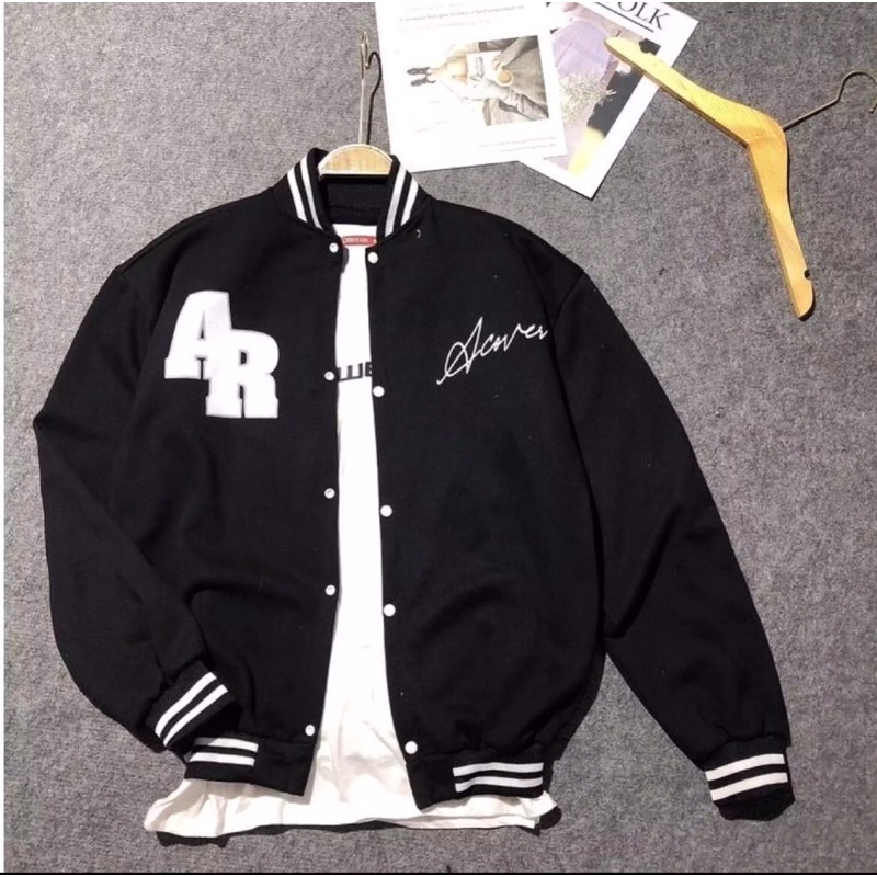 Áo Khoác Bomber Unisex Cao Cấp   ❤️FREESHIP❤️ Áo Khoác Bomber Nam Nữ ACOVERWORLDA Thời Trang