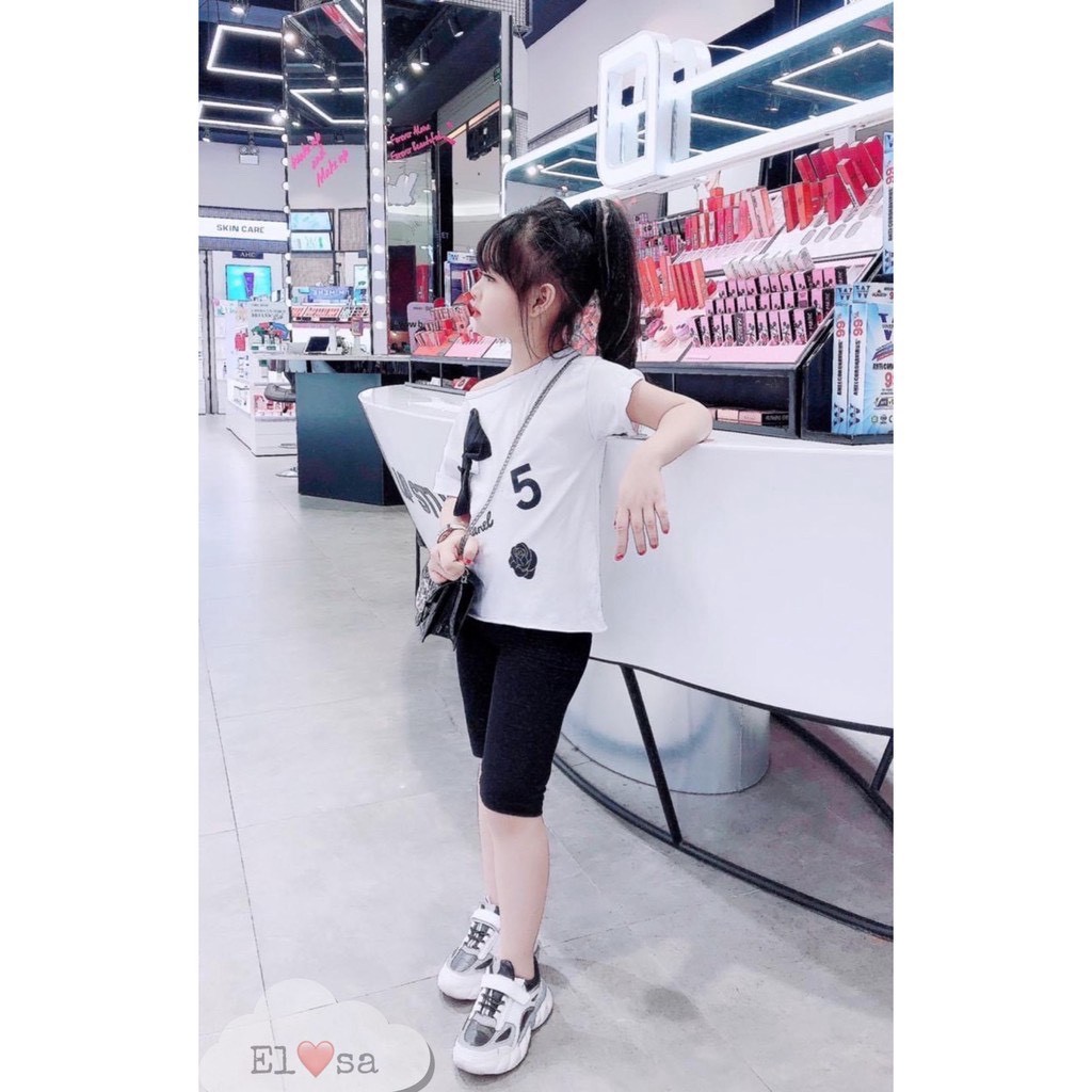 Quần Lửng ‼️ Quần Legging Sành Điệu Cho Bé Gái 8-18kg