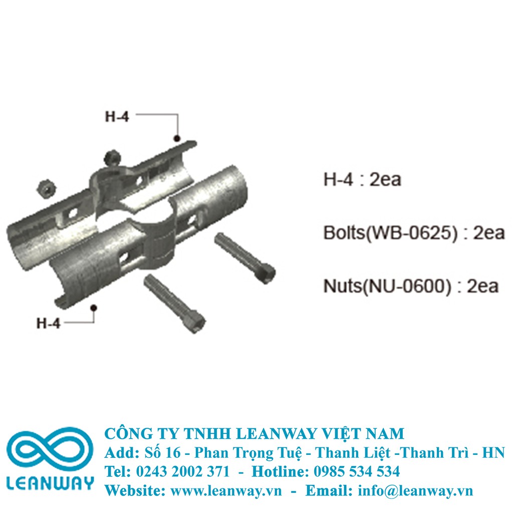 Khớp nối HJ-4_Logiform Hàn Quốc