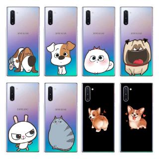 Ốp lưng điện thoại bằng TPU mềm dành cho Samsung Galaxy Note 10 / Note 10 + Plus