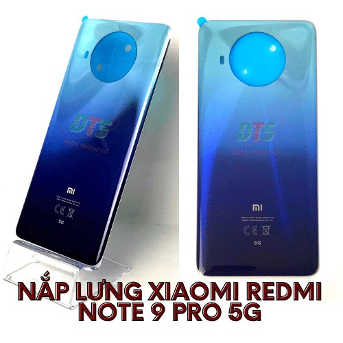 Nắp lưng dành cho máy xiaomi redmi note 9 pro 5g