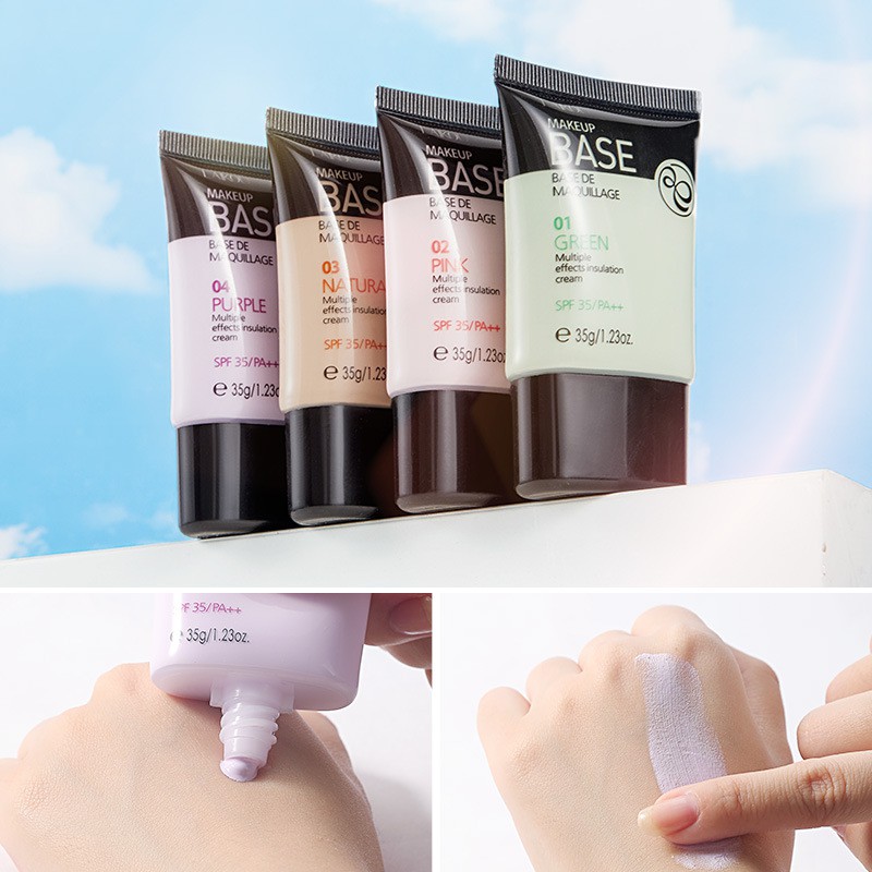 Kem cô lập bốn màu LAIKOU 35g Multi-effects Isolation cream Base Makeup Moisturizing Nude Primer  SPF35/PA++ | BigBuy360 - bigbuy360.vn