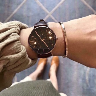 Đồng hồ nam dây da Daniel Wellington - DW00100127