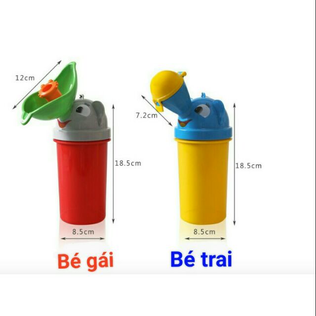 Cốc Bô đi tiểu cầm tay cho bé 0-6 tuổi-T3B1