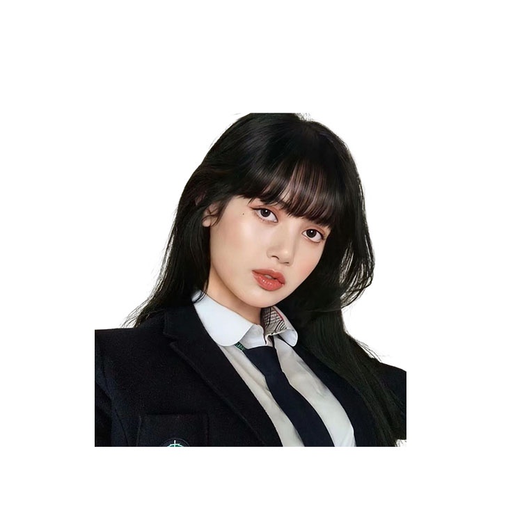 Móc Khóa Nhựa acrylic Hai Mặt In Hình LISA BLACKPINK