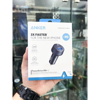 [Hàng Chính Hãng] Anker PowerDriver PD 35w tẩu sạc nhanh trên xe oto 2 cổng sạc