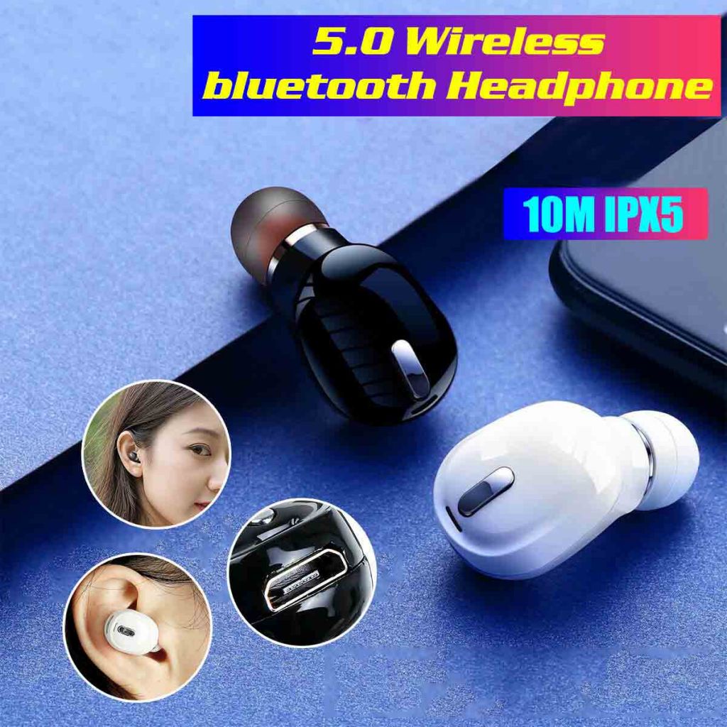X9 Mini In-Ear Bluetooth Tai Nghe Chụp Tai Wifi Không Dây Tai Nghe Có Mic Thể Thao Tai Nghe Nhét Tai Tai Nghe Âm Thanh Nổi Cho Tất Cả Các Dòng Điện Thoại