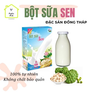 [Mã GROSALE2703 giảm 8% đơn 250K] Sữa Hạt Sen Đồng Tháp Bột Sữa Sen Hộp 300g Thơm Ngon HSD 11/2022