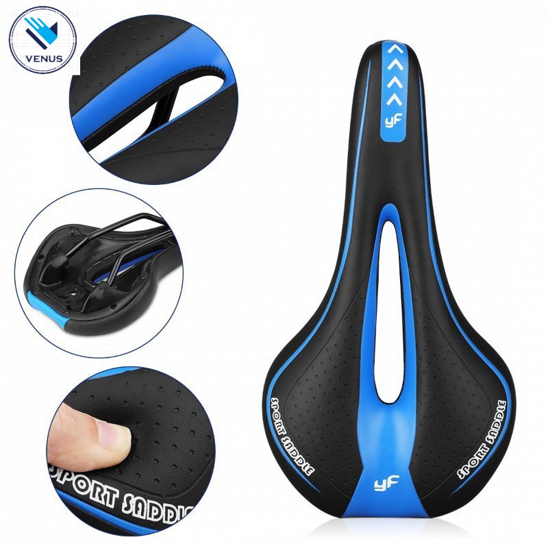 Yên Xe Đạp Cao Cấp Sport Saddle, Yên Xe Thể Thao Thoáng Khí Xịn Nhãn Hiệu Sooner Tu