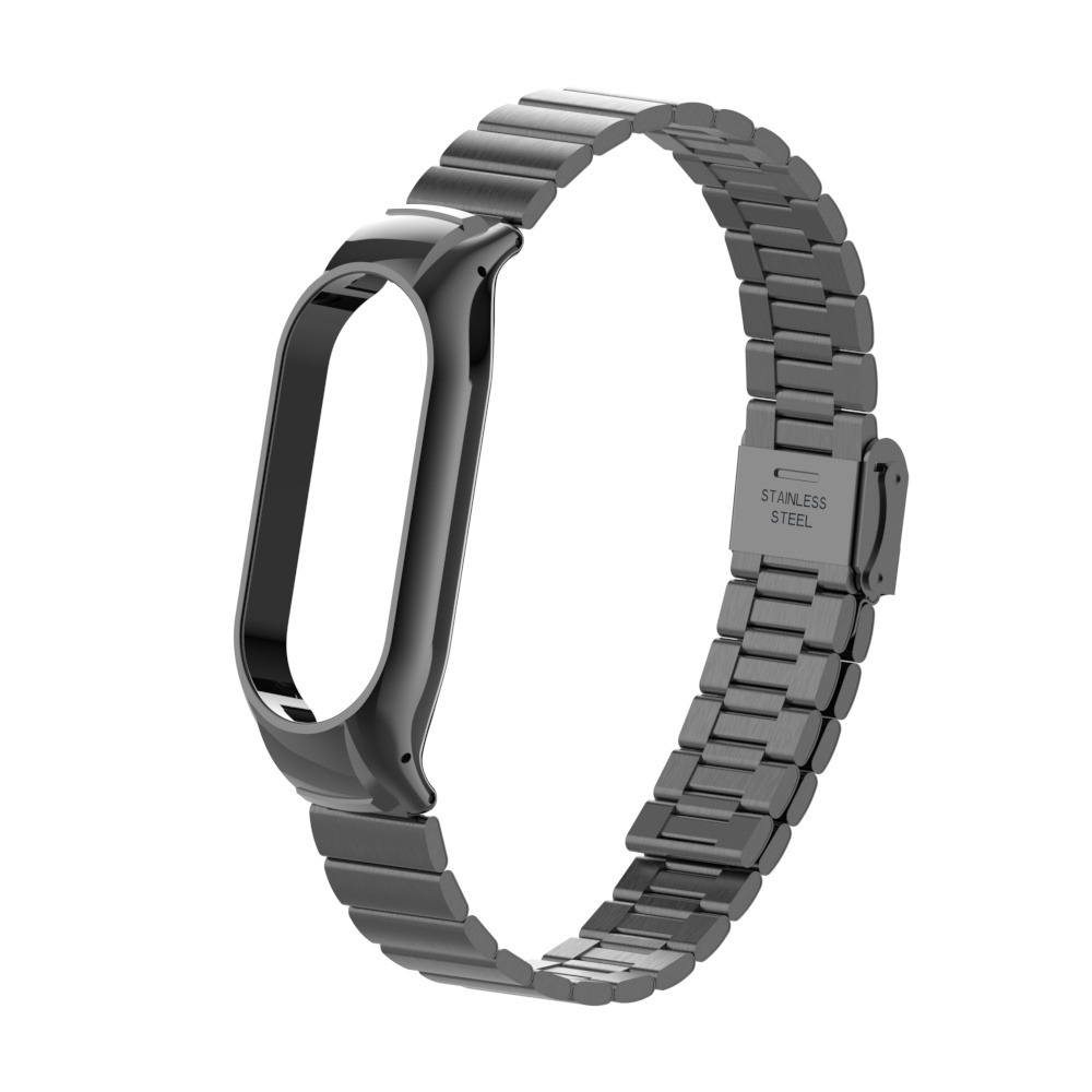 Dây Đeo Thay Thế Chất Liệu Kim Loại Không Gỉ Thời Trang Cho Xiaomi Mi Band 7 3 / 4 / 5 / 6