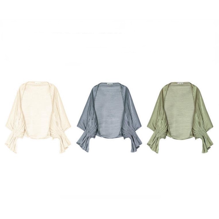 Áo Khoác cardigan chiffon Lụa Lạnh Dáng Rộng Chống Nắng Thời Trang Mùa Hè Cho Nữ