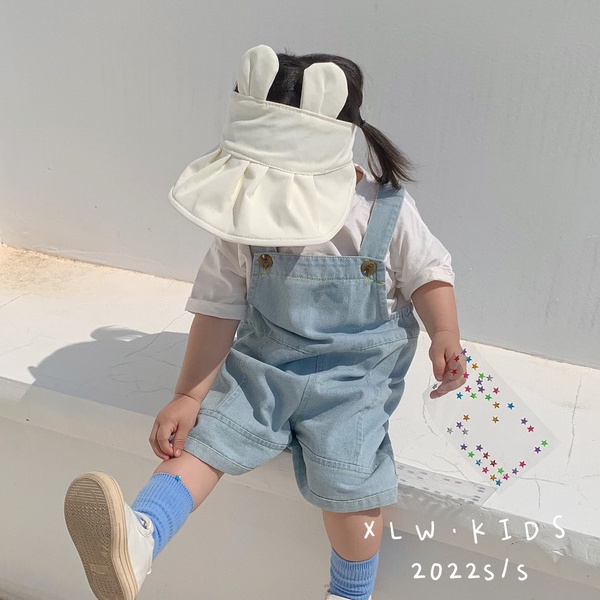 Mũ Tai Thỏ Chống Nắng Mùa Hè Dễ Thương Xinh Xắn Dành Cho Trẻ Sơ Sinh