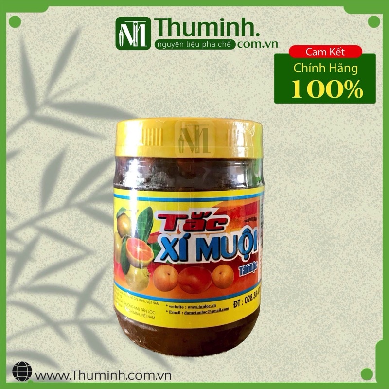 Tắc Xí Muội Tấn Lộc Hũ 900gr