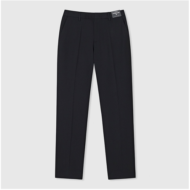 Quần âu Spao đen Hidden Banding Tapered _SPTABA9M04