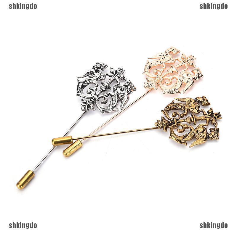 Ghim cài áo điêu khắc tinh xảo mang hơi hướng cổ điển