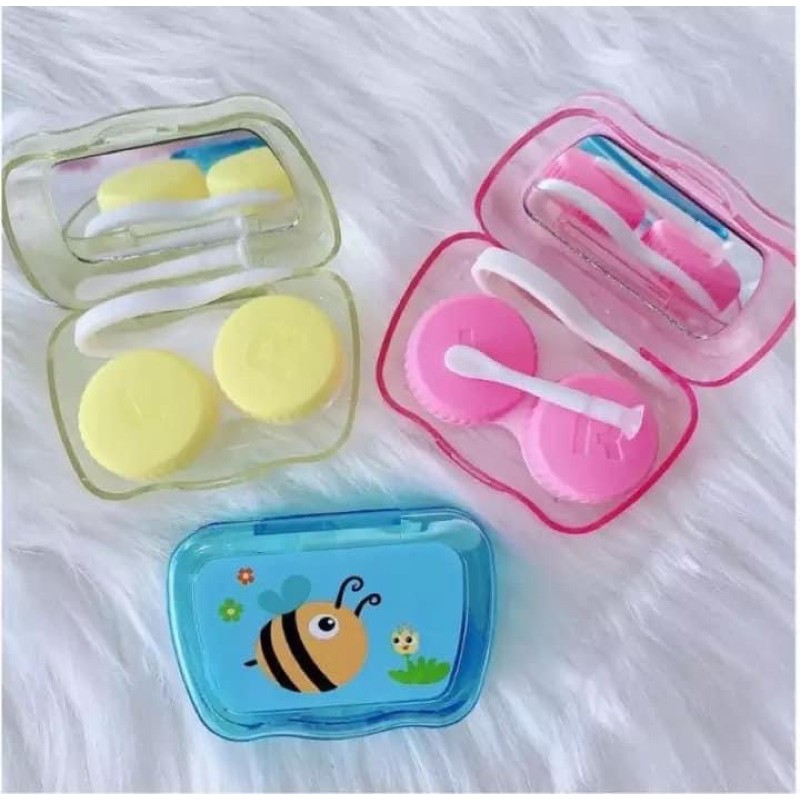 Khay gương dụng cụ đeo lens siêu tiện ích cho các nàng mang đi chơi
