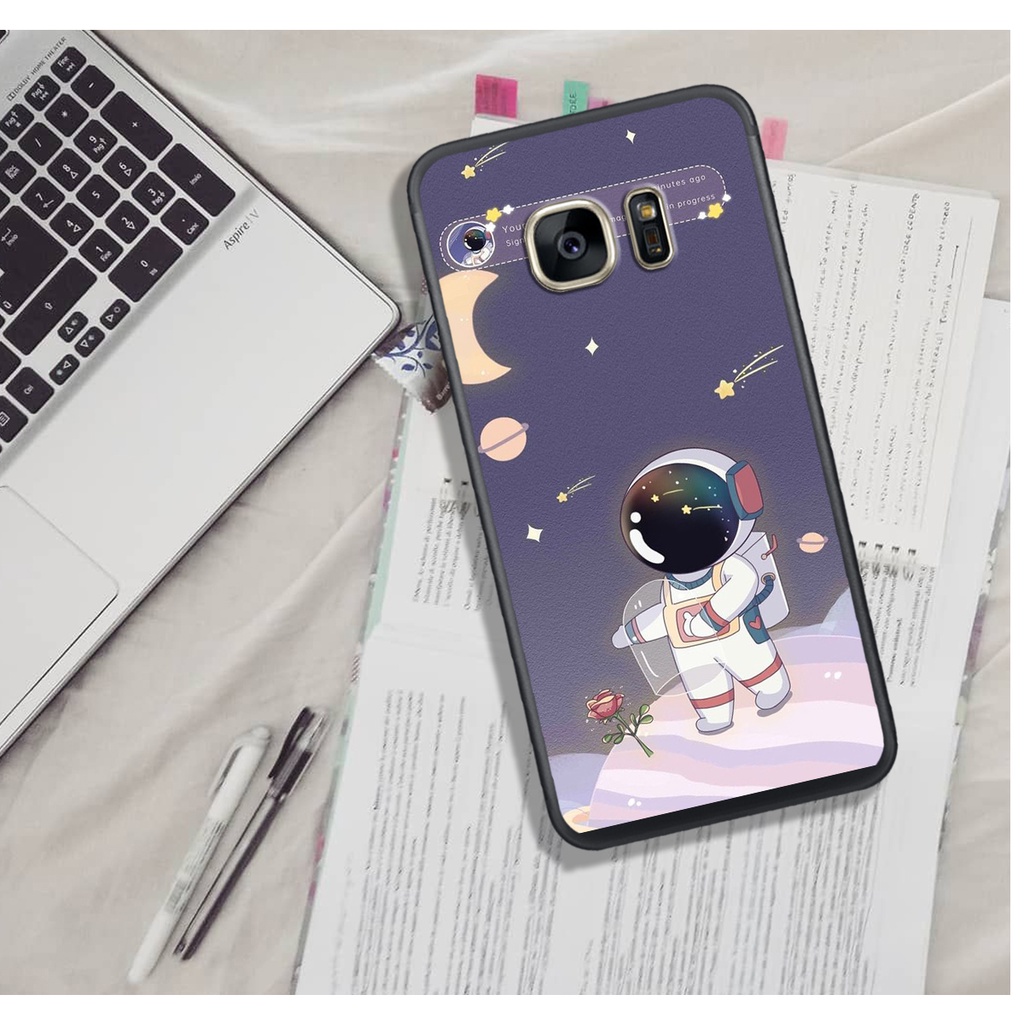 [ HOT BỎNG TAY] ỐP LƯNG SAM.SUNG S6/S6E/S7/S7E , IN HINH CHIBI PHI HÀNH GIA ĐÁNG YÊU, SIÊU CUTE.