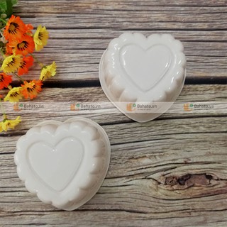 Khuôn rau câu trung thu trái tim Vĩnh Trường RT05 (2 cái)