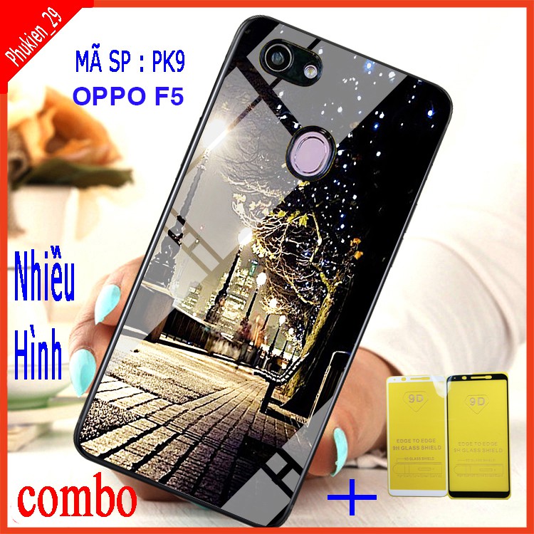 (COMBO ốp lưng ) 1 ốp lưng điện thoại OPPO F5 và 1 kính cường lực full màn hình (tặng kèm giấy lau kính) taiyoshop4