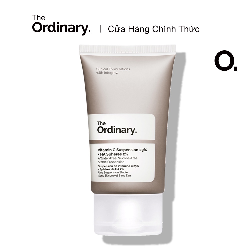 The Ordinary Serum Vitamin C Kem Dưỡng Sáng Da Vitamin C hỗn hợp 23% + HA Spheres 2% 30ml