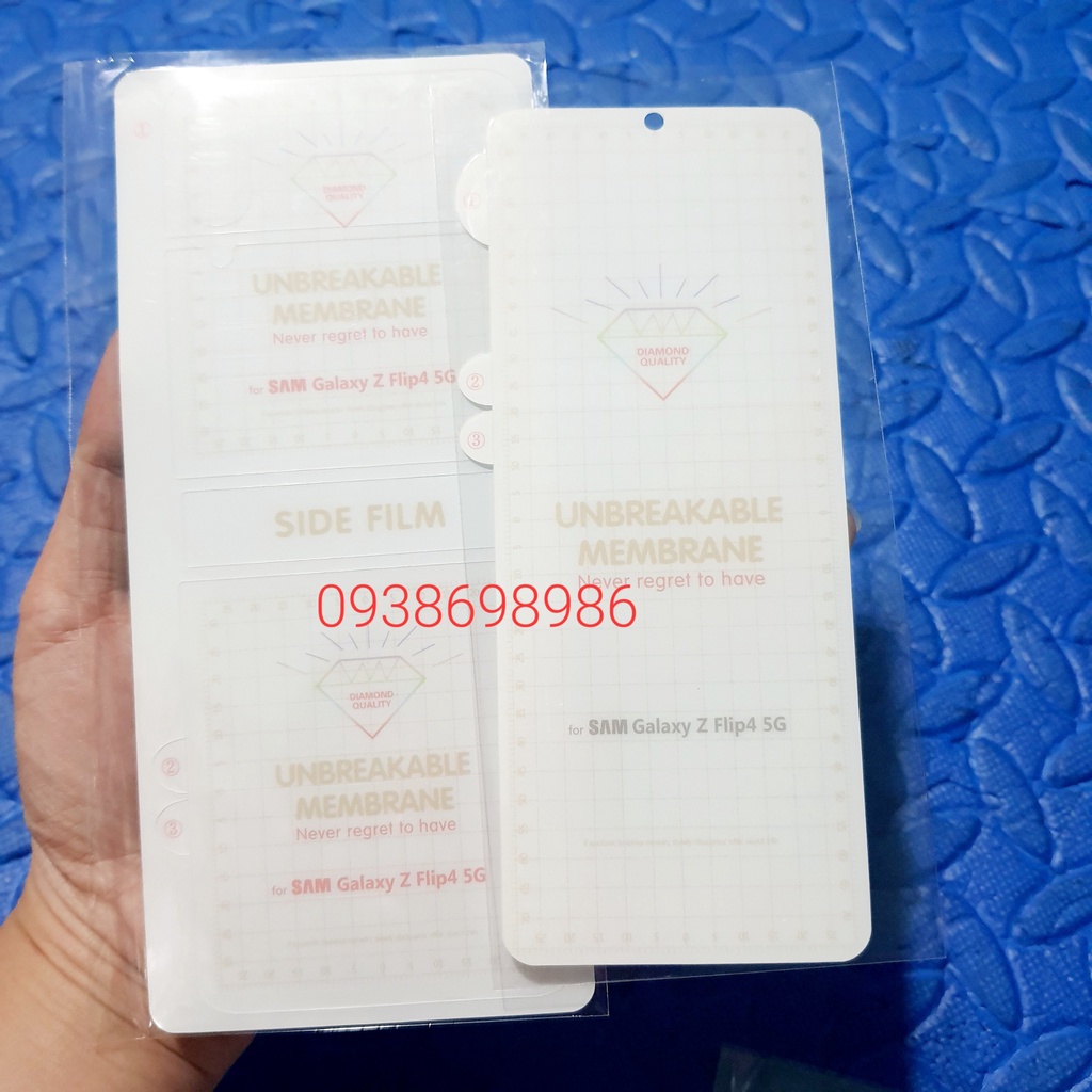Miếng dán dẻo PPF samsung galaxy Z FLIP 4 tự phục hồi vết xước