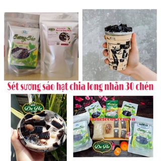 SÉT SƯƠNG SÁO HẠT CHIA LONG NHÃN - Sét tự nấu ăn tại nhà Ăn vặt DuHo