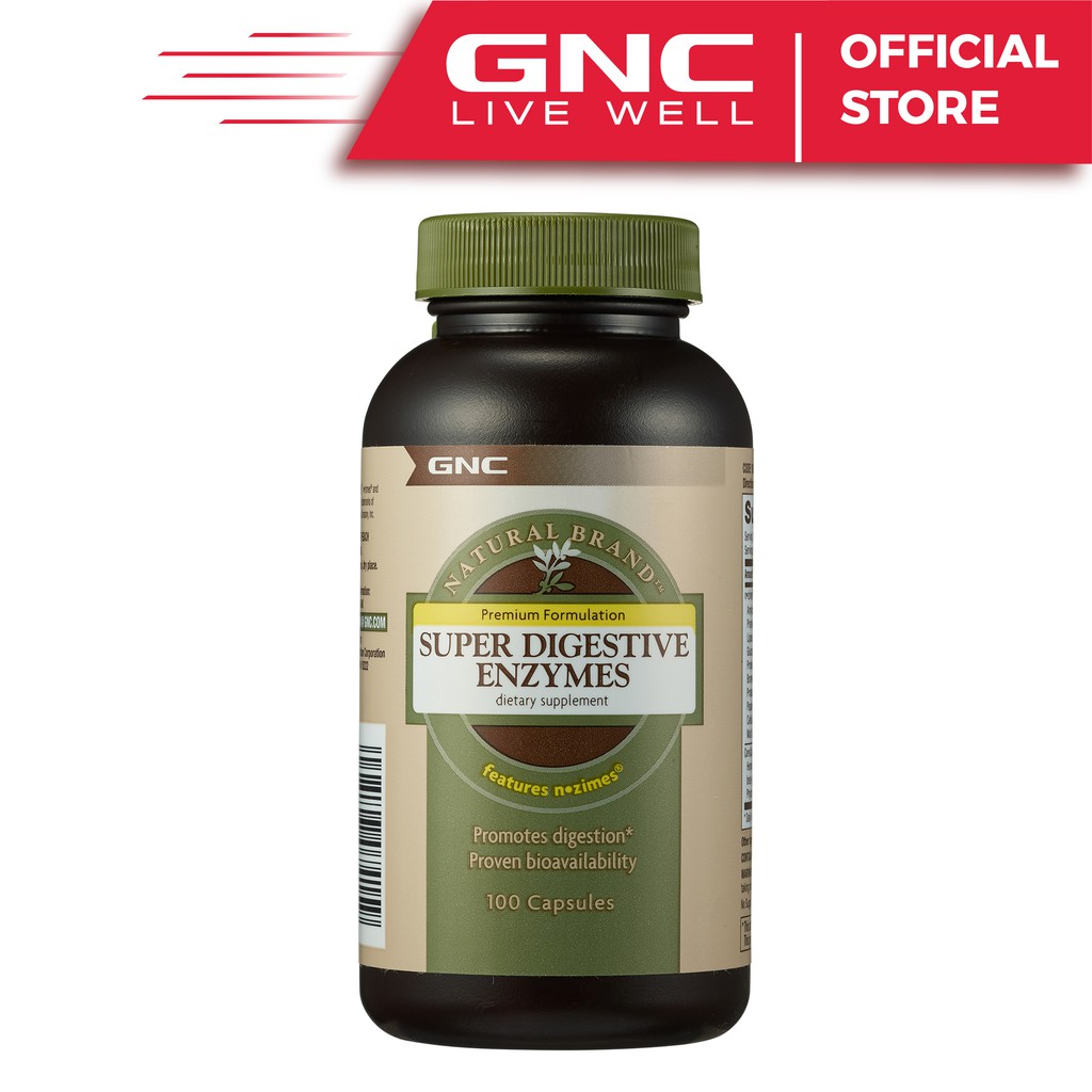 Viên Uống Enzyme Hỗ Trợ Tiêu Hóa GNC Super Digestive Enzymes 100 Viên Nang