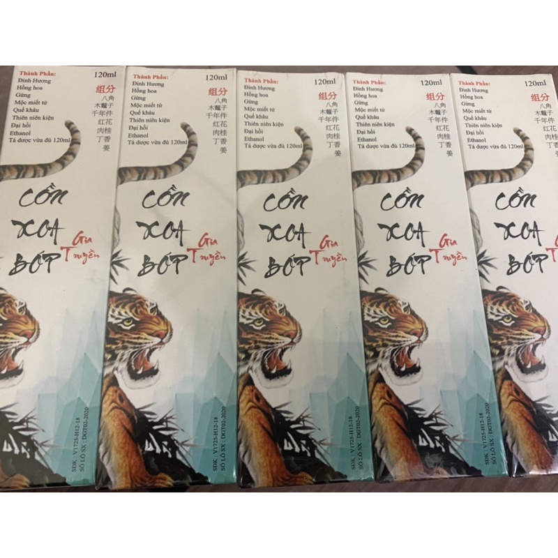 CỒN XOA BÓP GIA TRUYỀN