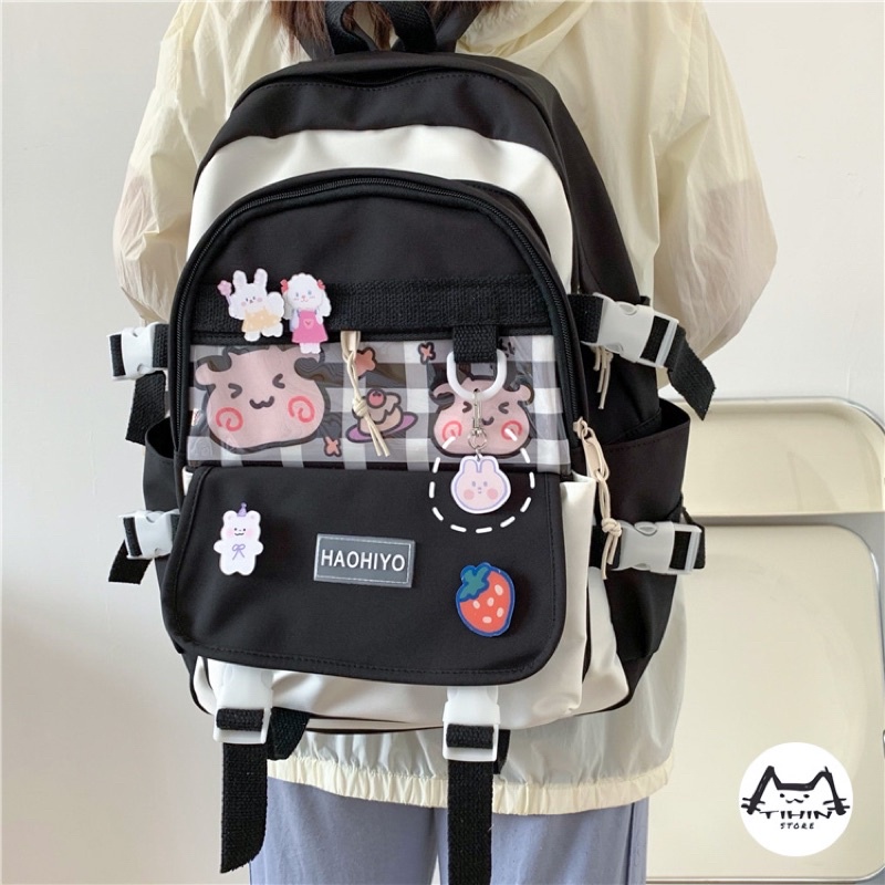 Balo Đi Học Chống Thấm Nước Mã 2121 Tihinstore