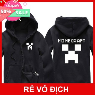 [ BÁN CHẠY ] Áo khoác MineCraft cực HOT khuyến mại khủng giá rẻ dẹp