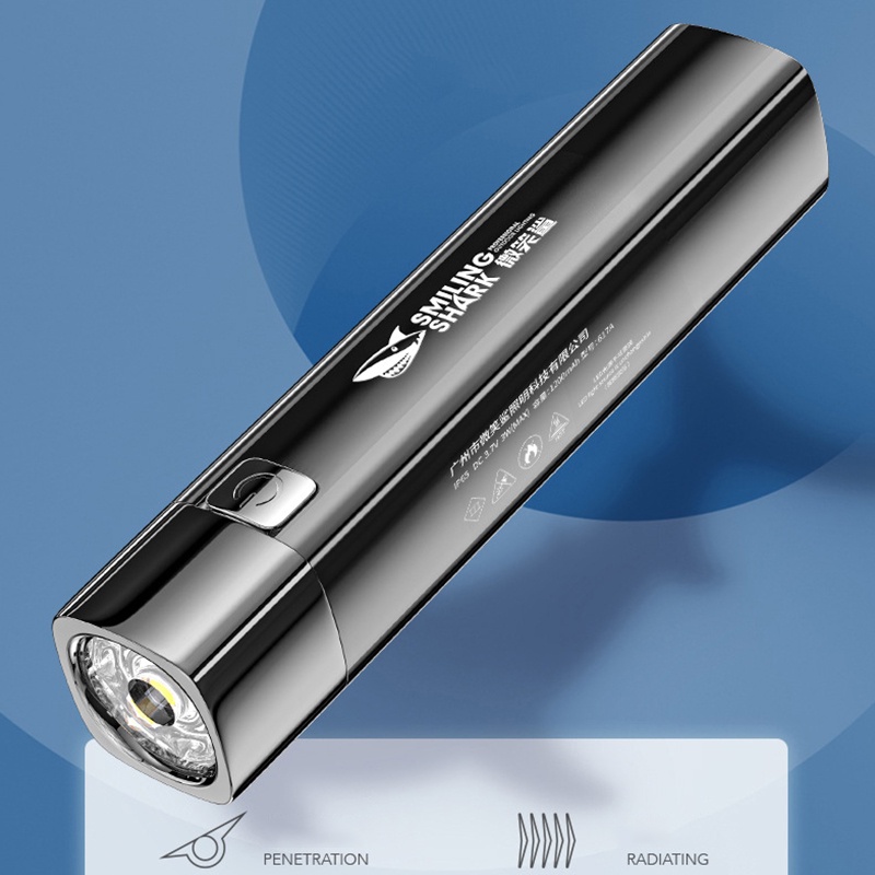 Đèn Pin Led G3 Mini Siêu Sáng Sạc USB Dùng Cho Các Hoạt Động Ngoài Trời Vào Ban Đêm 18650