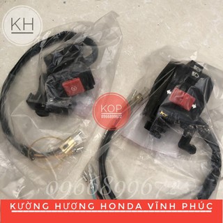 Cùm công tắt xe super DREAM việt chính hãng (bán lẻ củ bên đèn xi nhan, phải đèn pha (đề) hoặc cả 2 cụm zin) honda xịn
