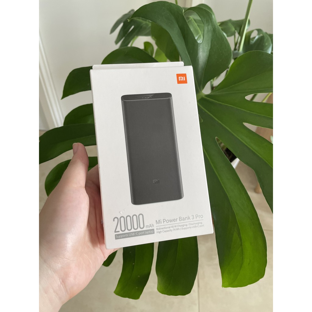 pin sạc dự phòng Xiaomi 20000 Gen 3 Pro Type-C 2019 Bản Quốc tế - Hãng Phân Phối