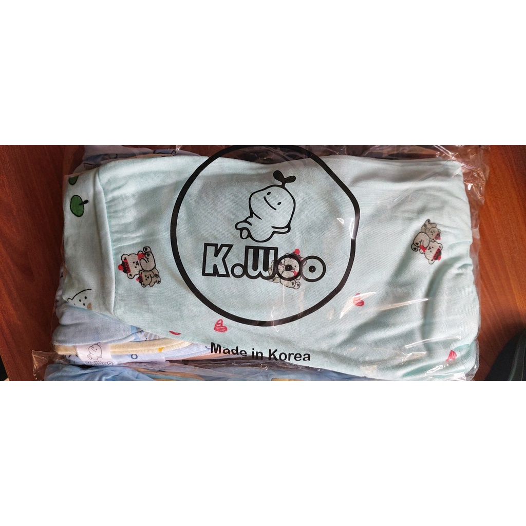 Quần Dài Quần Chục Dài Thun Lạnh Kwoo cho bé trai & bé gái bo gấu xinh xắn